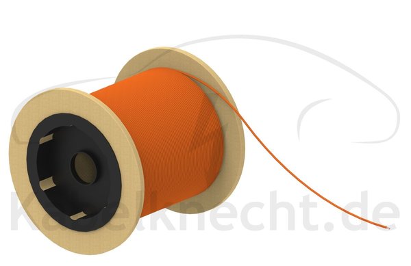 FLRy 0,50mm² orange 100m Spule