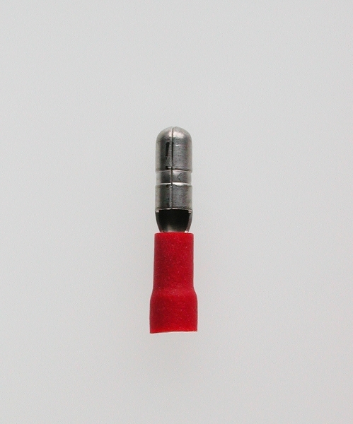 Rundstecker Rot 0,50-1,5mm² 100stk Beutel