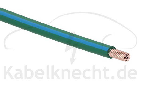 FLRy 0,50qmm 10m Ring grün/blau