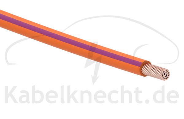 FLRy 0,35qmm 10m orange/violett