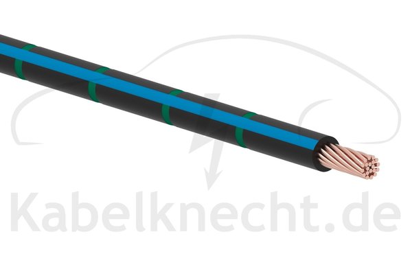 FLRy 1,5mm² schwarz/blau/grün 100m Spule