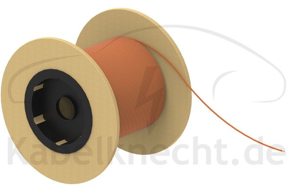 FLRy 0,50mm² orange/grau 50m Spule