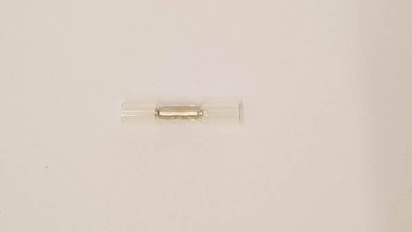 Stoßverbinder mit Schrumpfschlauch weiß 0,10 - 0,50qmm