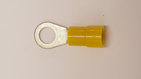 Ring type terminals yellow 4,0 - 6,0qmm M6 10pcs